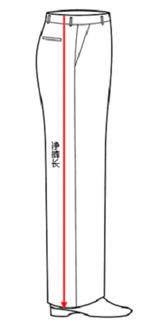 尺寸、褲長(zhǎng)測(cè)量方法